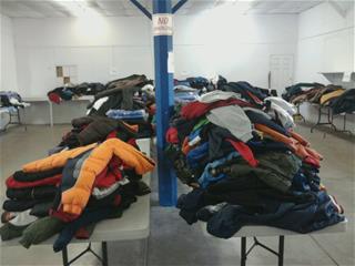 Donated Winter Coats